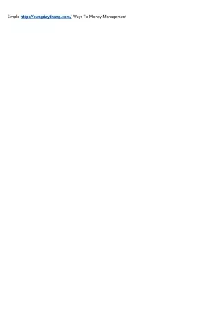 simple http cungdaythang com ways to money