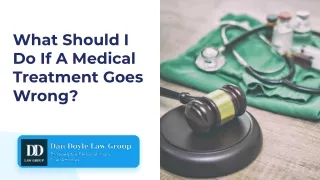 What Should I Do If  Medical Treatment Goes Wrong?