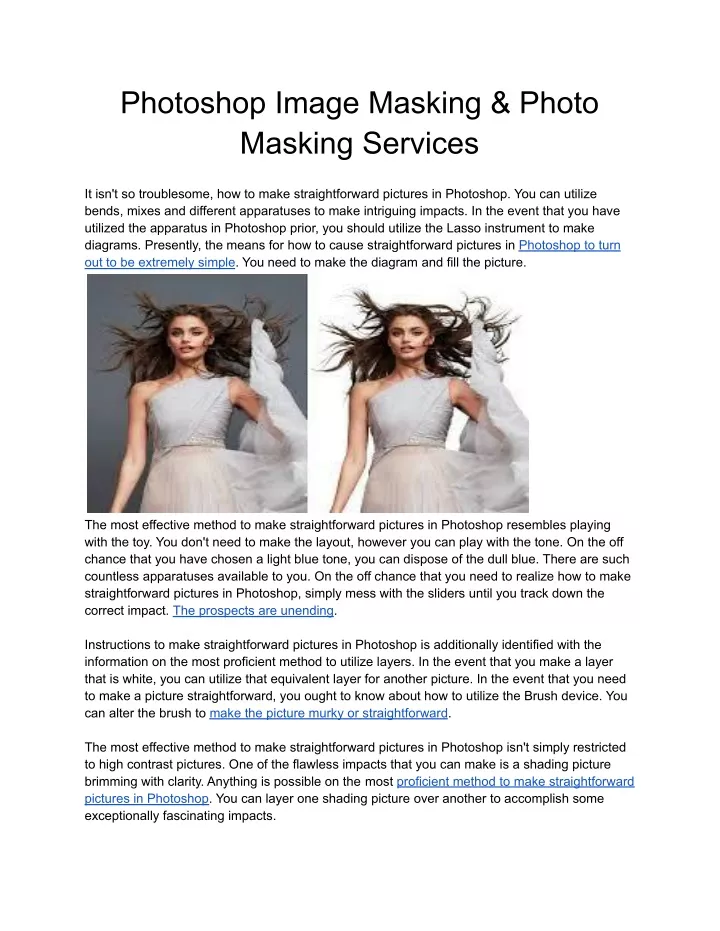 photoshop image masking photo masking services