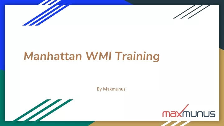 manhattan wmi training