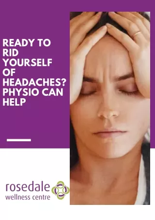 ready to rid yourself of headaches physio can help