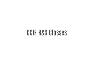CCIE Classes in Mumbai
