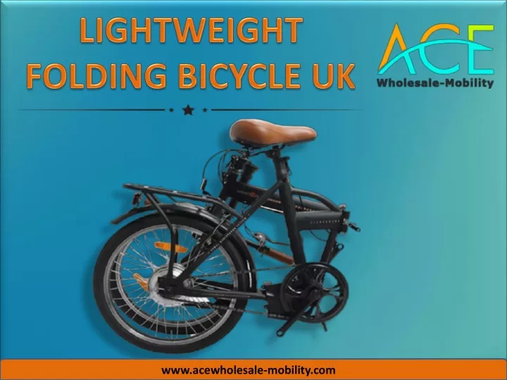 lightweight folding bicycle uk