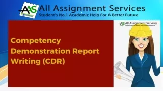 CDR Report For Engineers Australia