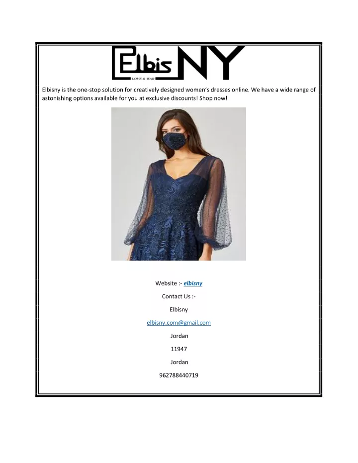 elbisny is the one stop solution for creatively
