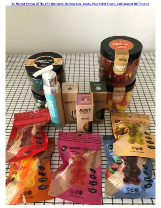 an honest review of the cbd gummies gummy jars