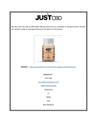 we deal with the sale of affordable cbd gummies