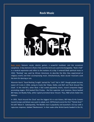 rock music