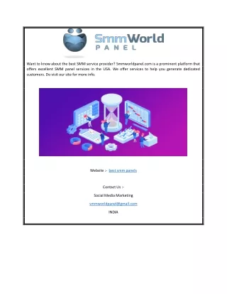 want to know about the best smm service provider
