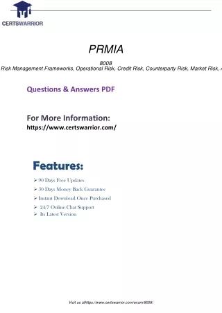 8008 Real PDF Exam Material 2020