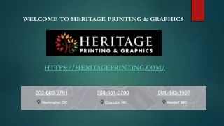 welcome to heritage printing graphics