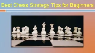 Best Chess Strategy Tips for Beginners