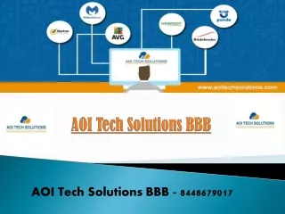 AOI Tech Solutions BBB - 844-867-9017 - Best Internet Security