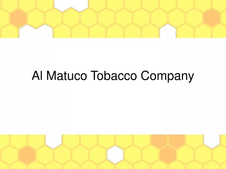al matuco tobacco company