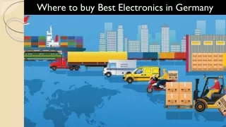 Where to buy Best Electronics in Germany