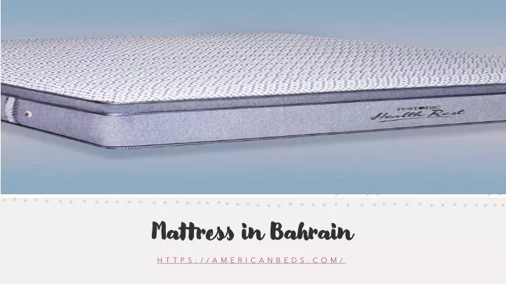 mattress price in bahrain