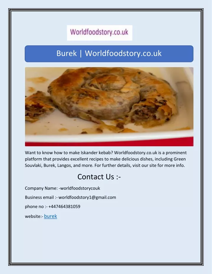 burek worldfoodstory co uk
