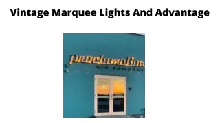 Online Led Marquee Lights