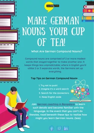 Make German Nouns your cup of tea! - Speakeng India