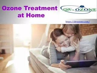 ozone treatment at home