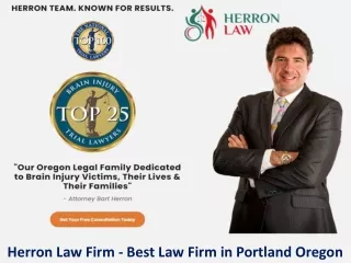 Herron Law Firm - Best Law Firm in Portland Oregon