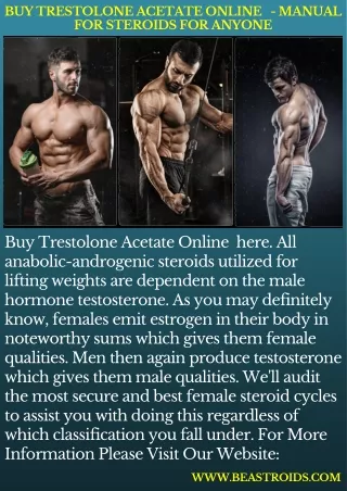 Buy Trestolone Acetate Online   - Manual For Steroids For Anyone