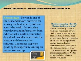 norton com setup how to activate norton with