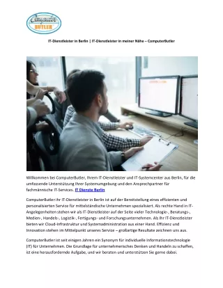 it dienstleister in berlin it dienstleister