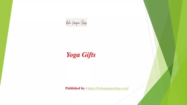 yoga gifts