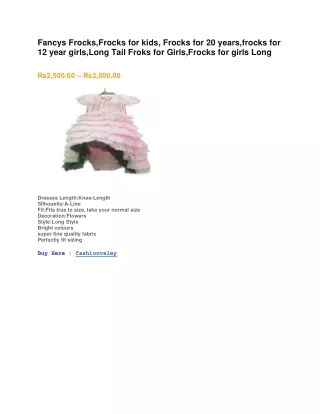 fancys frocks frocks for kids frocks for 20 years
