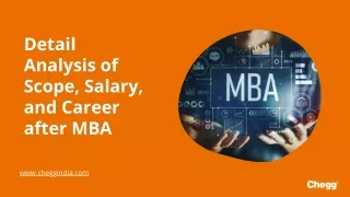 detail analysis of scope salary and career after