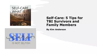 self care 5 tips for tbi survivors and family members