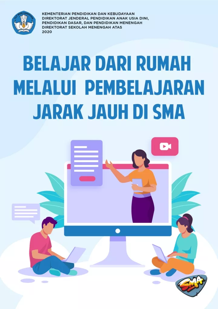 belajar dari rumah melalui pembelajaran jarak