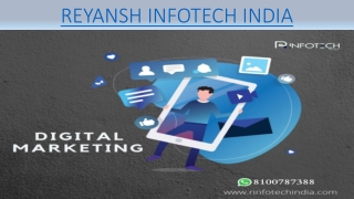 Digital Marketing Company in India | Reyansh Infotech India