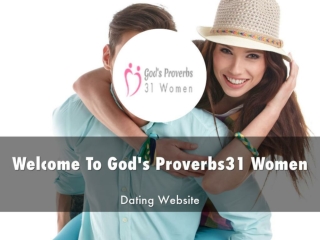 Information Presentation Of God's Proverbs31 Women