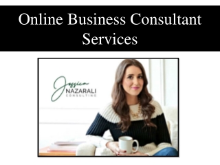 Online Business Consultant Services