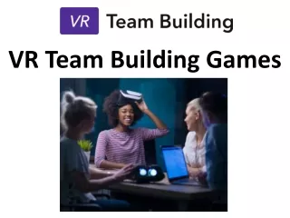 VR Team Building Games