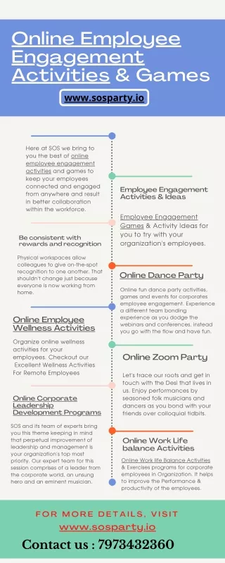 Online employee engagement games