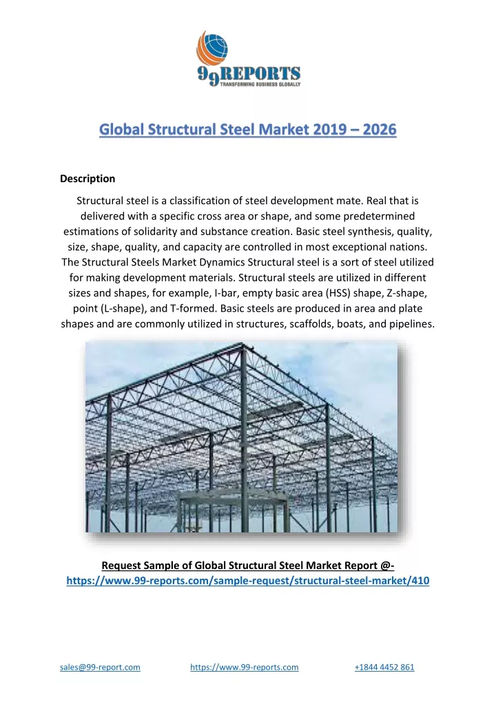 global structural steel market 2019 2026