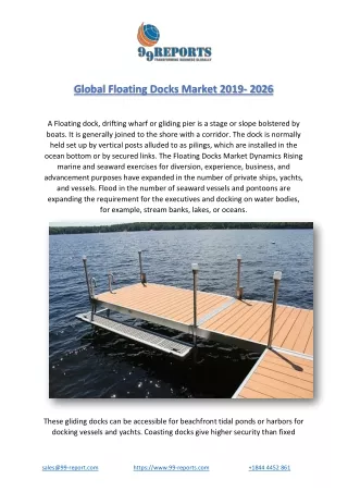 global floating docks market 2019 2026