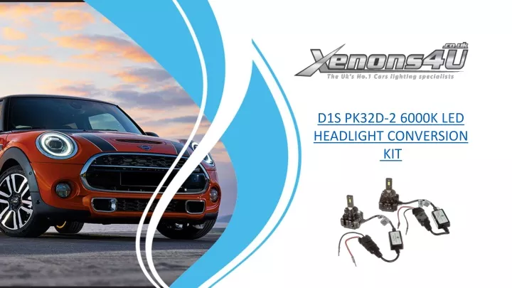 d1s pk32d 2 6000k led headlight conversion kit