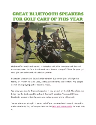 Best golf training aids