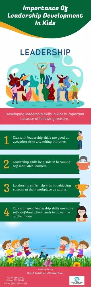 importance of leadership development in kids
