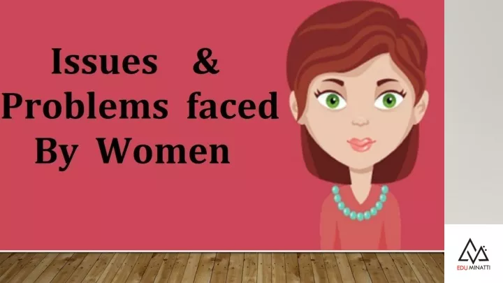 issues and problems faced by women in india