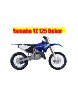 Yamaha YZ 125 Dekor