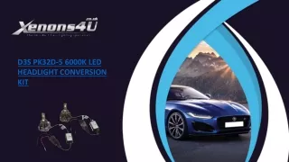 d3s pk32d 5 6000k led headlight conversion kit