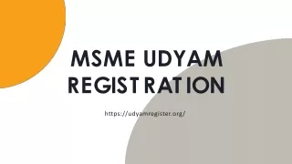 msme udyam r e g i s t r a t i o n