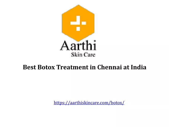 best botox treatment in c hennai at india