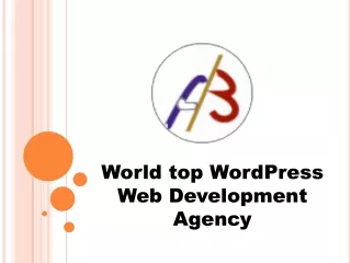 World top WordPress Web Development Agency