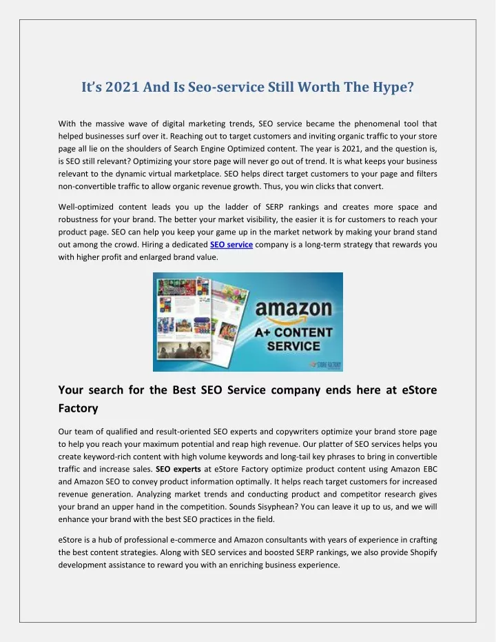 it s 2021 and is seo service still worth the hype